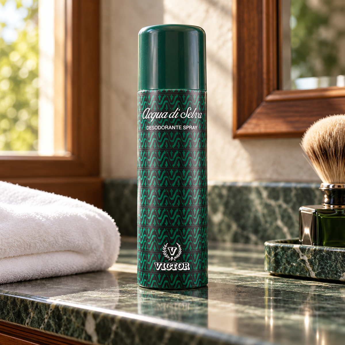 Acqua Di Selva desodorante spray 200 ml en tocador clásico