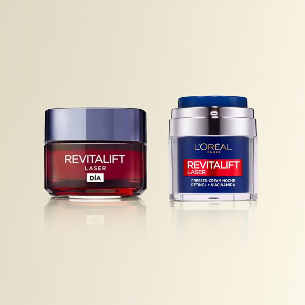 revitalift crema de dia + crema de noche
