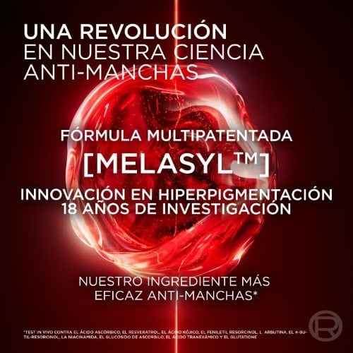 Melasyl y ciencia antimanchas de Revitalift Laser, información en español