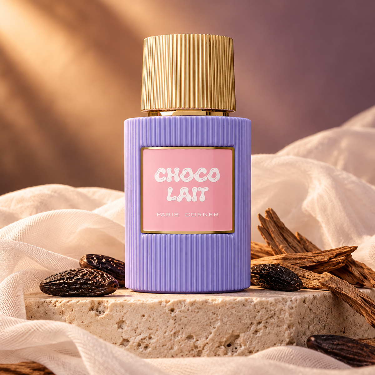 Paris Corner Choco Lait 100 ml con haba tonka y maderas secas