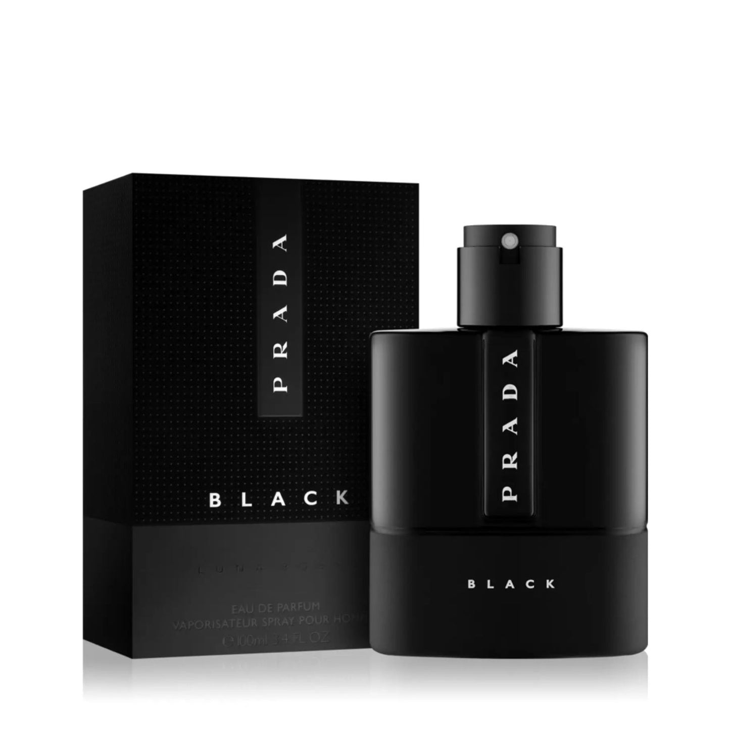 perfume hombre, prada black luna