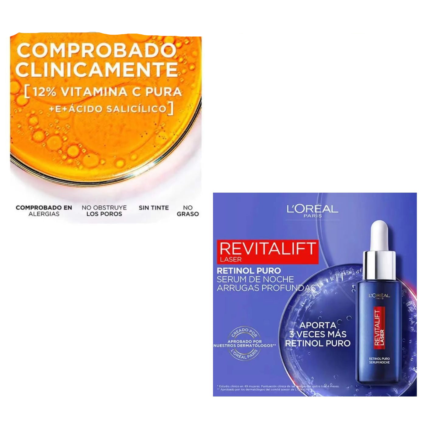 sérum  Revitalif con vitamina-c