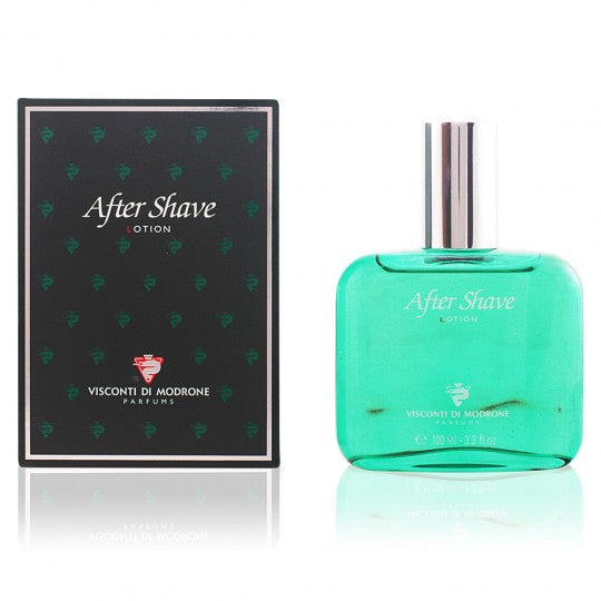 Visconti Di Modrone Acqua Di Selva loción after shave 100 ml con caja sobre fondo blanco